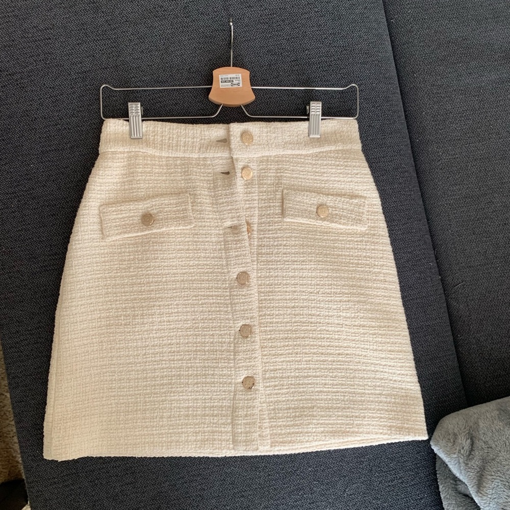 Maje tweed skirt size 38